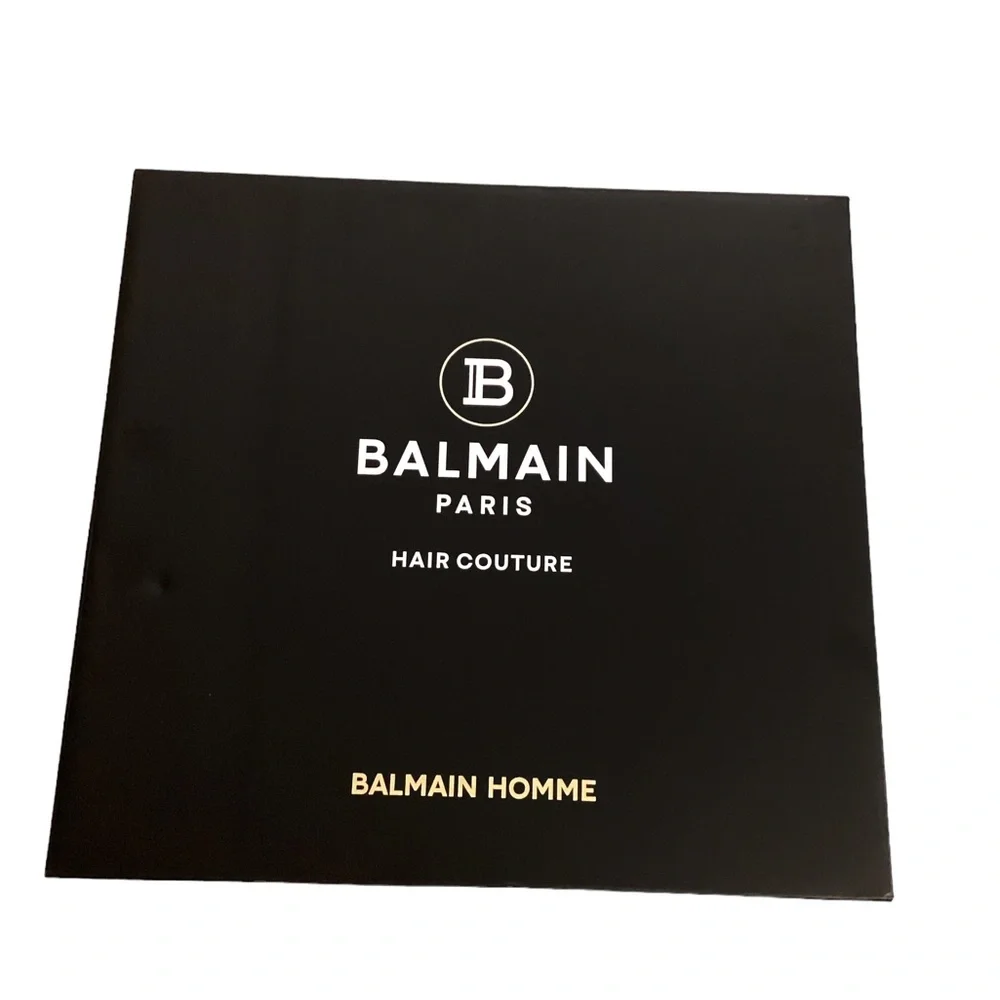 NWT Balmain Hair Standard Homme 4-Piece Set